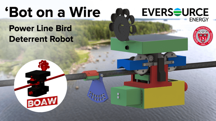 Power Line Bird Deterrent Robot
